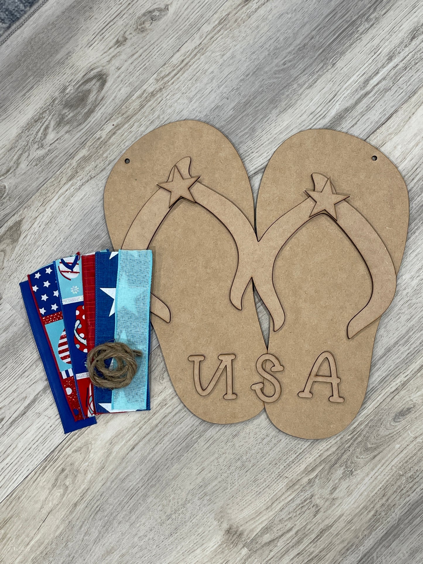 June 2024 USA Flip Flops - Happy Mail Project Kit