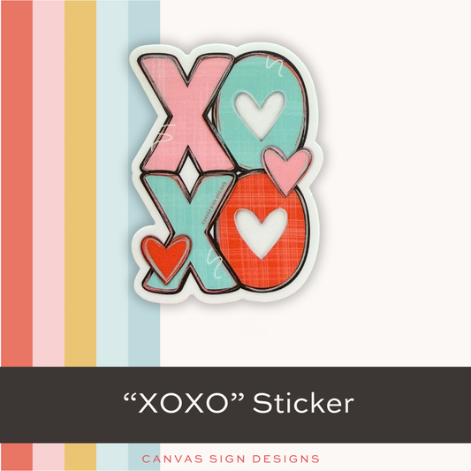 XOXO Sticker
