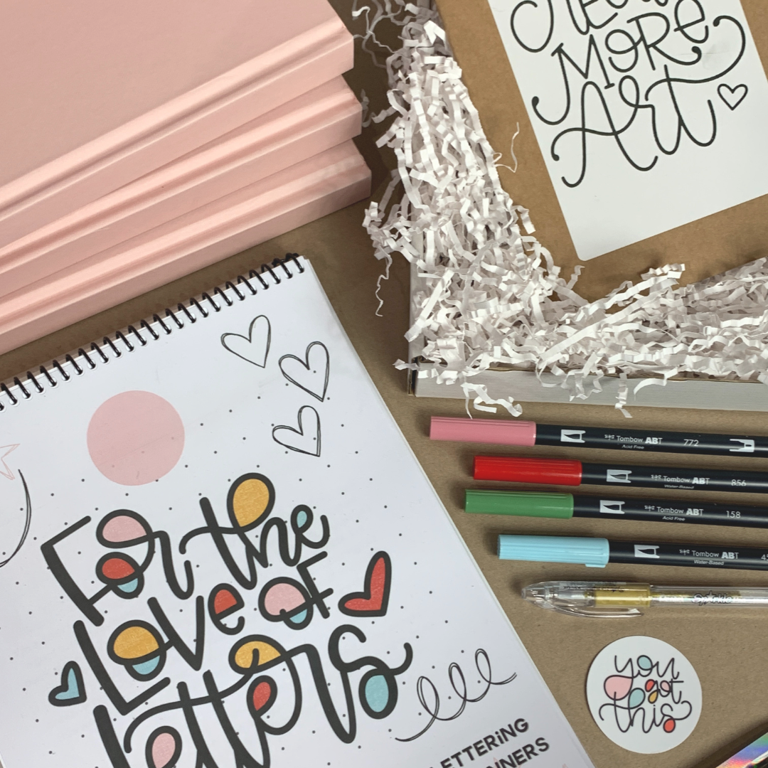 Creative Hand Lettering Box – Canvas Sign Designs