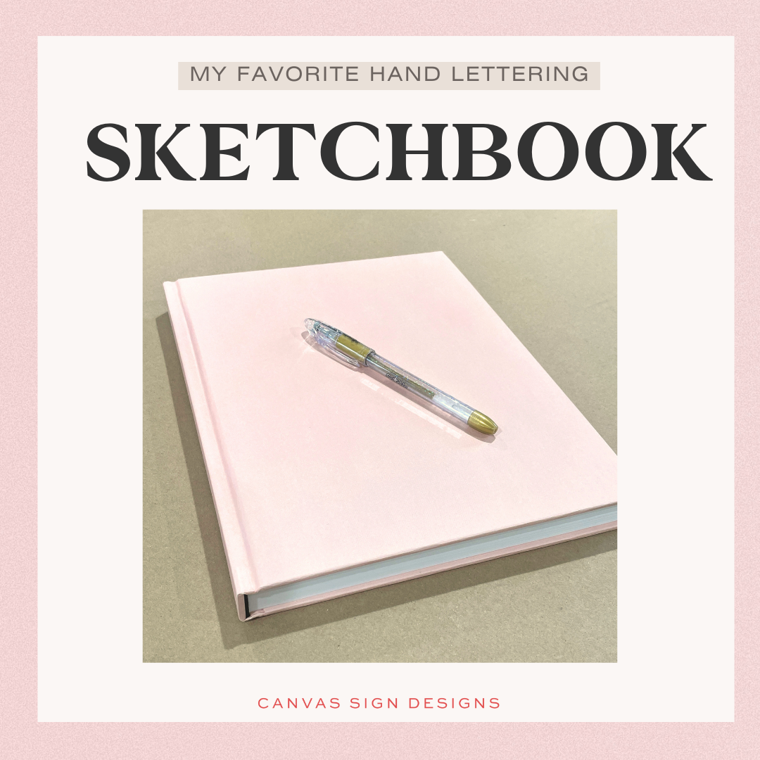Pink Hardcover Sketchbook
