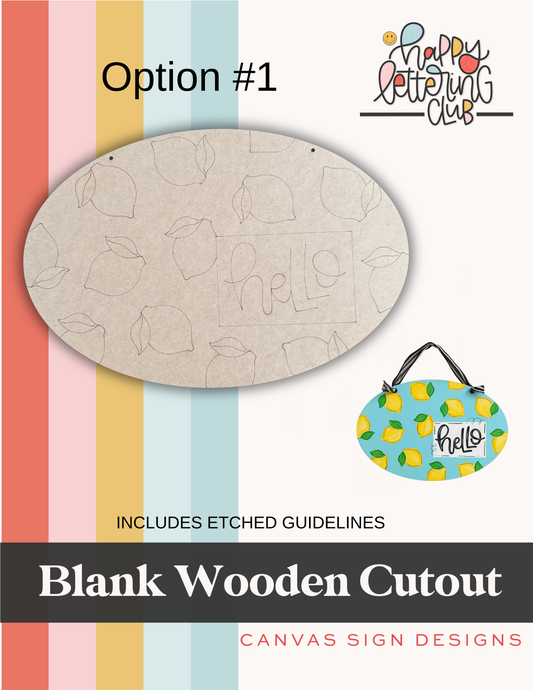 July & August HLC Project Blanks