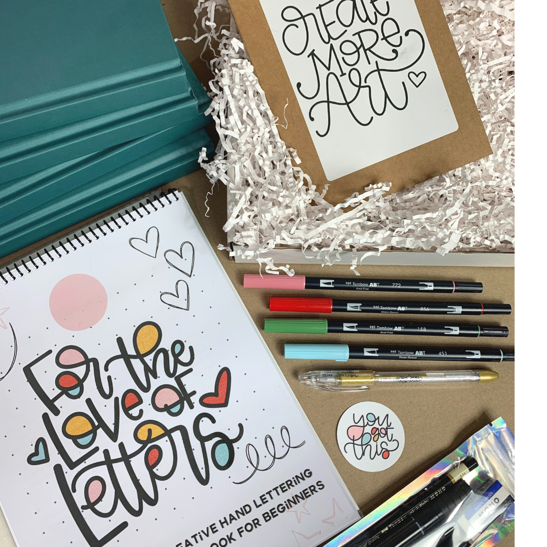 Creative Hand Lettering Box – Canvas Sign Designs