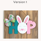 March 2025 Project Kit - Bunny Hop Door Hanger
