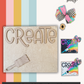 August 2025 Project Kit - Create In Color Door Hanger