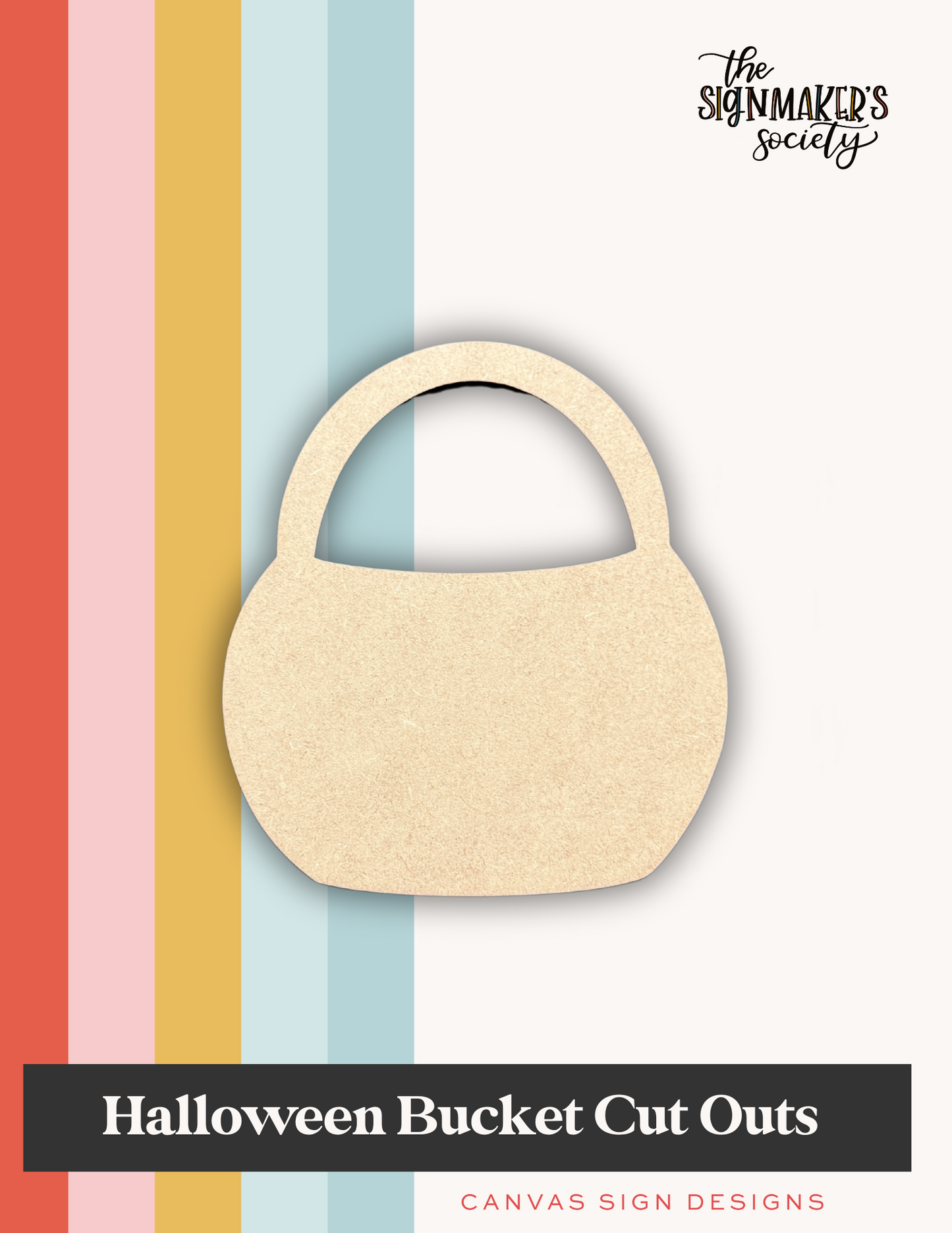 Halloween Pail Cut Out