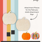 August 2025 Pumpkin Attachments (Set of 2) - Happy Mail Project Kit