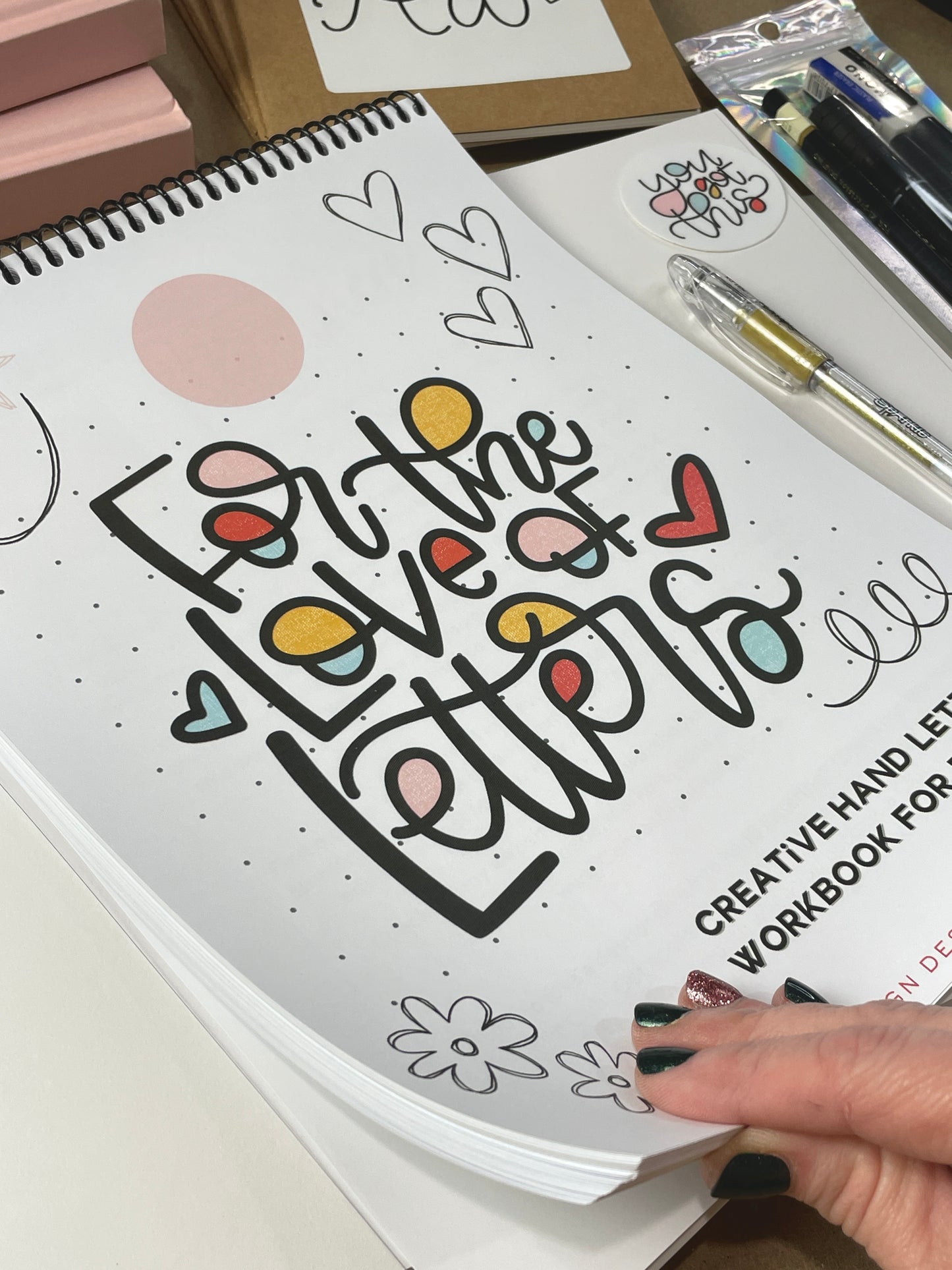 Creative Lettering for Beginners Workbook