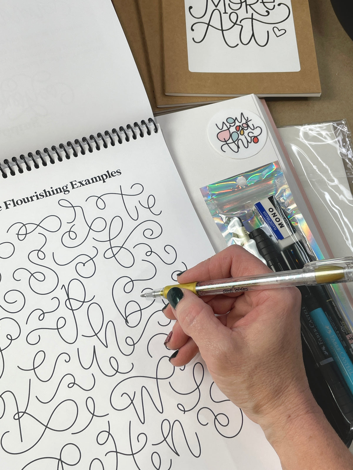 Creative Sign Lettering Creative Lettering for Beginners Workbook – Canvas Sign Designs