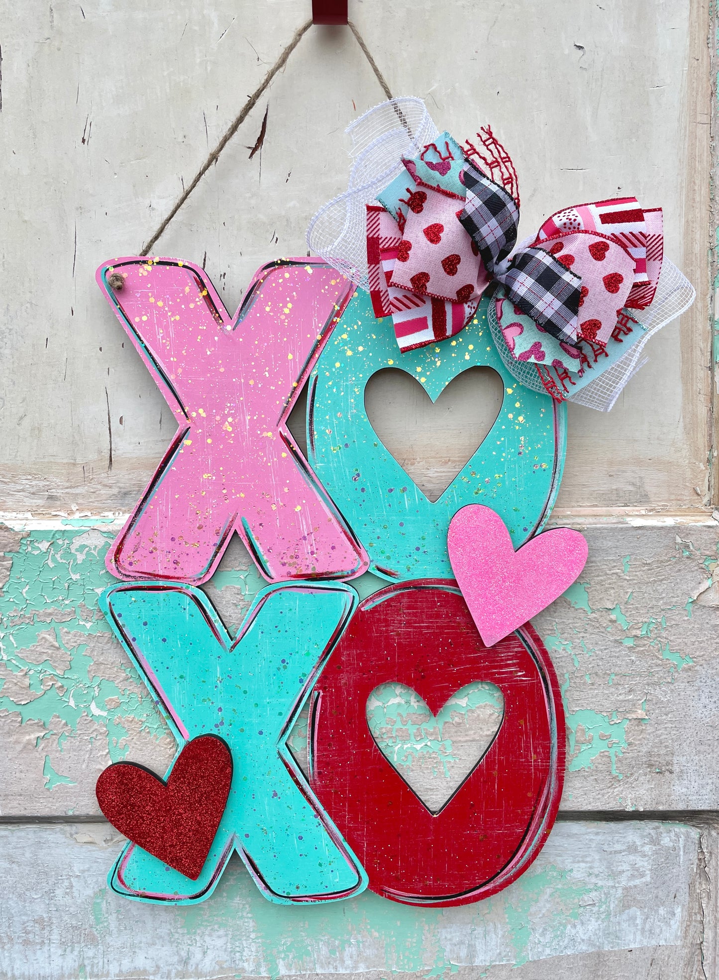 January 2024 Project Kit - XOXO Door Hanger