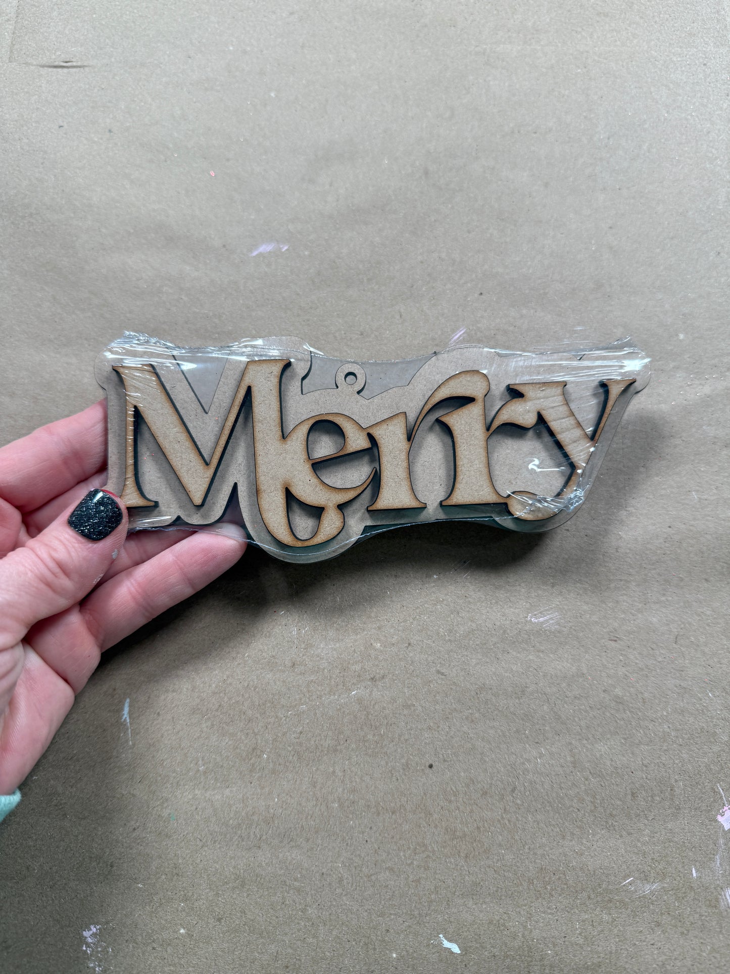 Merry Ornament