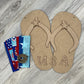June 2024 USA  Flip Flops - Happy Mail Project Kit