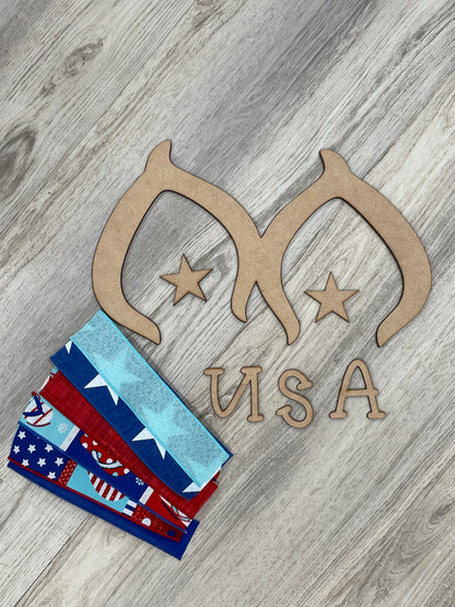 June 2024 USA  Flip Flops - Happy Mail Project Kit