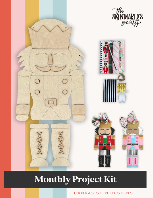 October 2024 Project Kit - Nutcracker
