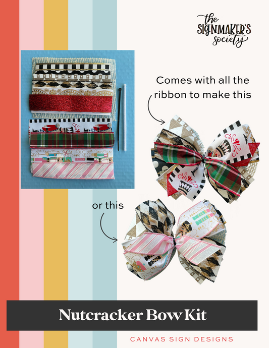 Nutcracker Bow Kit