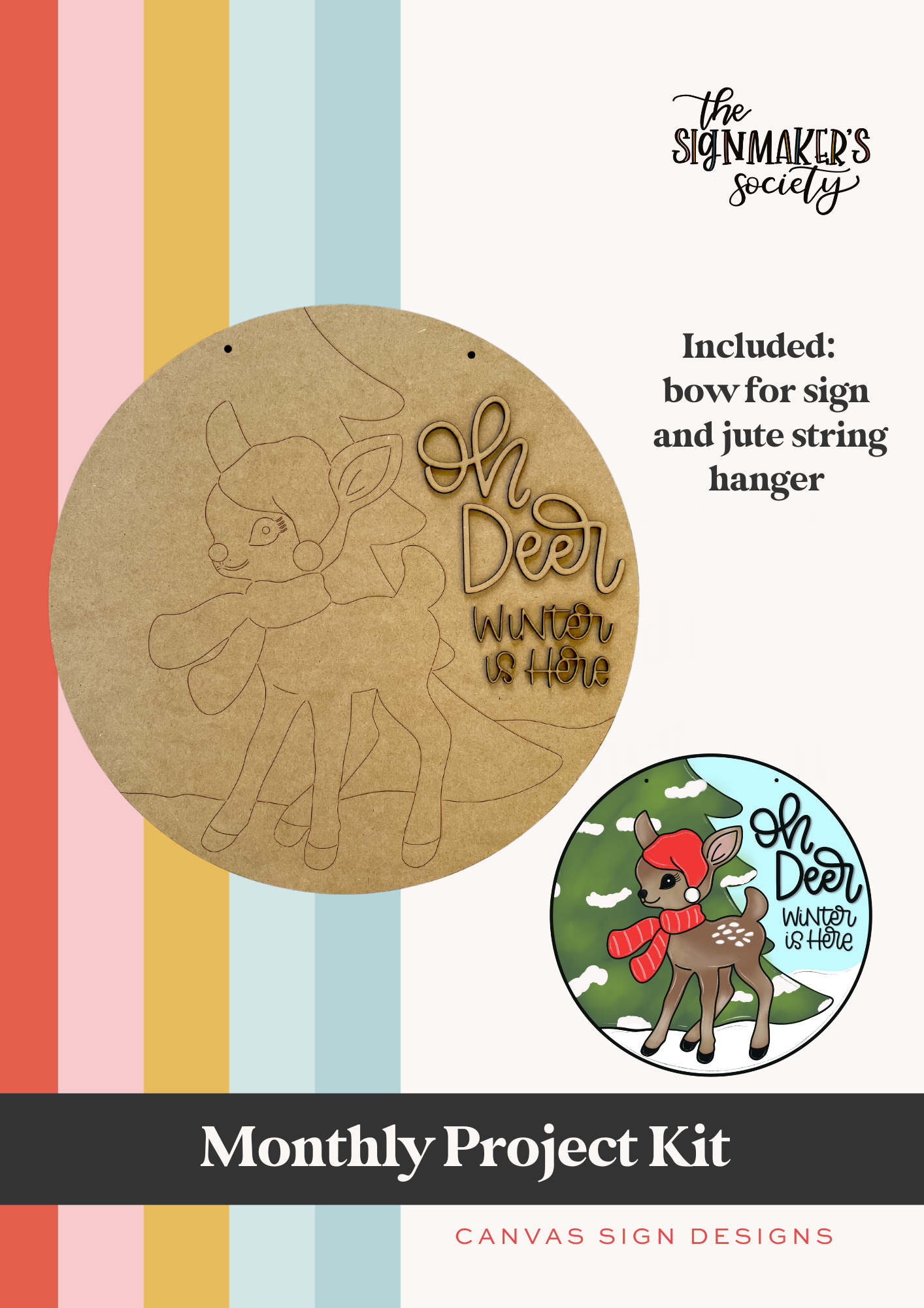 November 2023 Oh Deer Project Kit