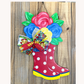 April 2025 Project Kit - Spring Rain Boots Door Hanger