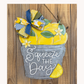 July 2025 Project Kit - Squeeze The Day Lemon Basket Door Hanger