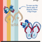 June 2024 USA  Flip Flops - Happy Mail Project Kit