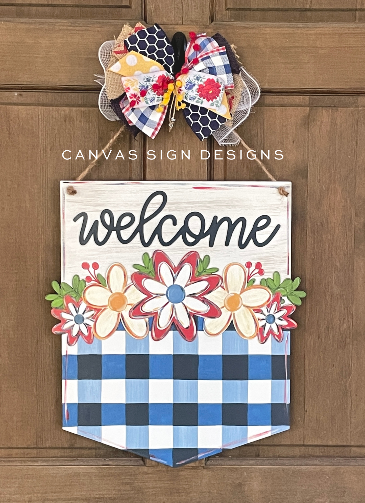 June 2023 Patriotic Flower Banner Project Kit