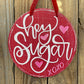 Hey Sugar Hand Lettering Template