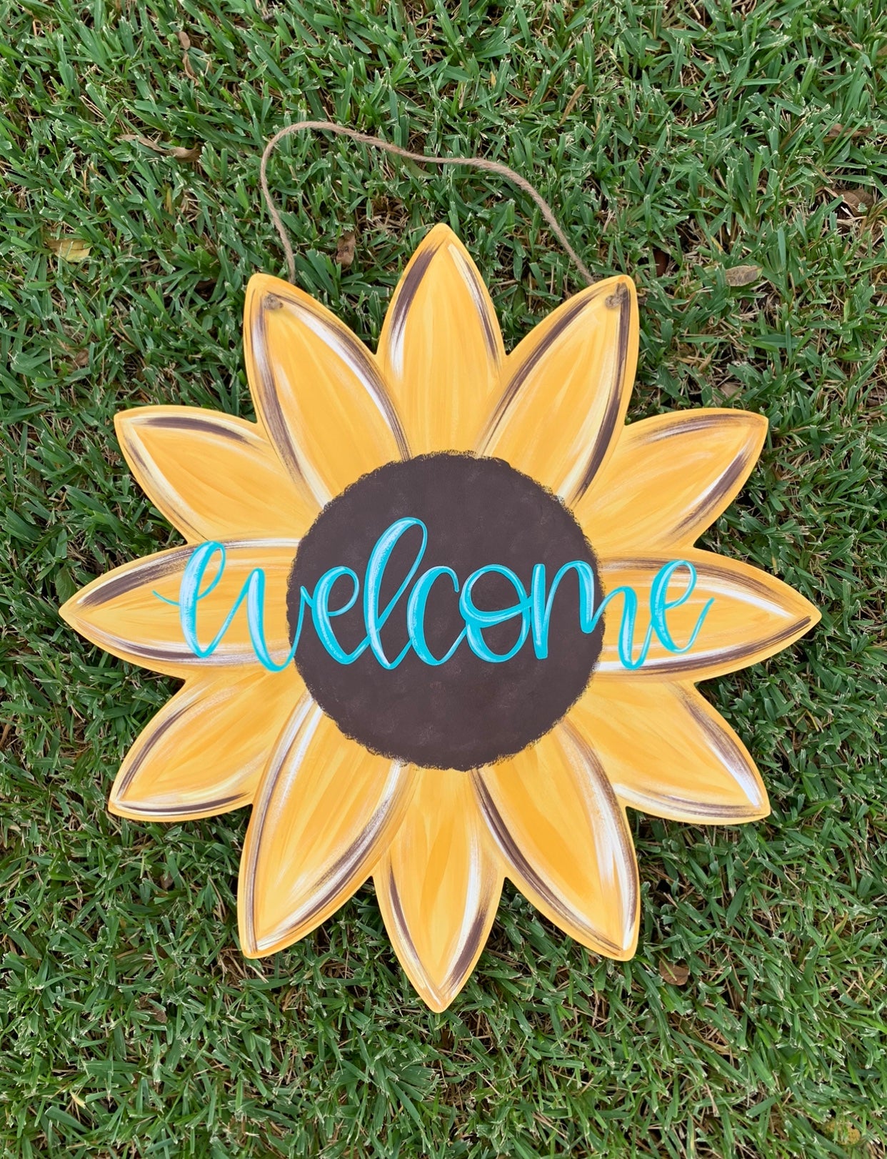 Sunflower Wood Cut Out