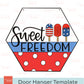 Sweet Freedom Door Hanger Template