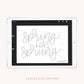 Spring Lettering Sheets Bundle